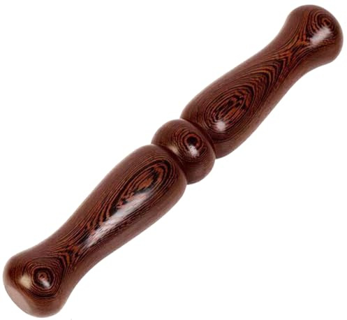 Tai Chi Ruler Stick, Martial Arts Taiji Stick, Wood Exercise Equipment, Chinese Traditional Tai Chi Bang Health Massager for Tai Chi Class, Fitness, Physical Rehabilitation