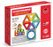 Magformers 715015 Basic 30 Magnetic Construction Set with Circle Pieces Basisset Plus, 30dlg, Blue, Red, Orange, Green, Purple