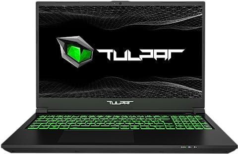 TULPAR T5 V23.2 Gaming Laptop | 15,6'' FHD 1920X1080 144HZ IPS LED-Display | Intel Core i7 12650H | 16 GB RAM | 1 TB SSD | Nvidia RTX 4060 | Windows 11 | Gaming Notebook