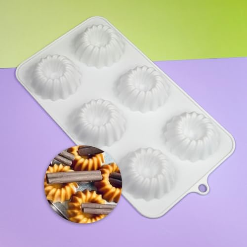 mostsom Silikonform Savarin chokladformar stjärna berg mousse kakform gör-det-själv bakformar (A_8,9 x 12,7 x 0,7 cm)