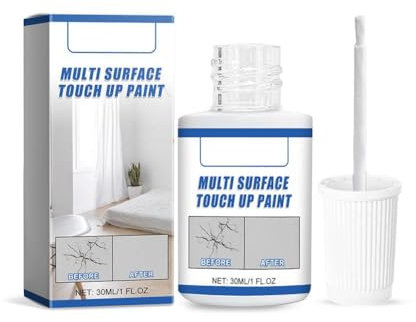 White Up Paint, vernice bianca per vasca e piastrelle, vernice per vasca da bagno, multi riparazione graffi per pareti, penna, vernice