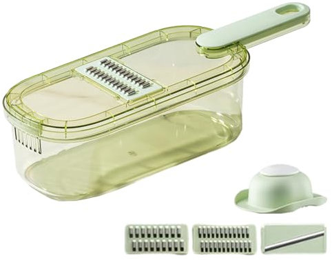 Affettaverdure - Affetta Cetrioli,Tagliaverdure Multifunzionale Regolabile Per Cucina Ristorante Preparazione Cibo Appartamento Dormitorio Barbecue