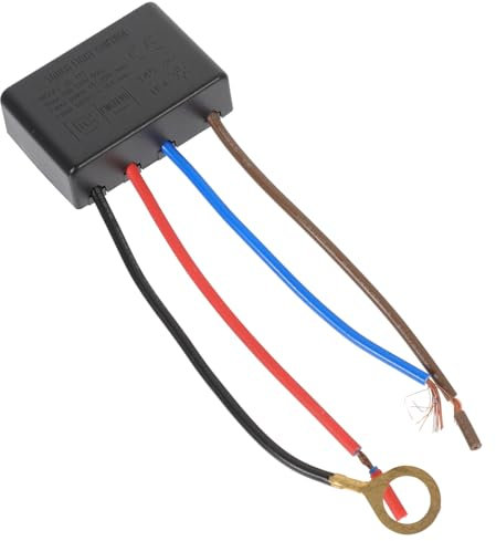 Operitacx Interrupteur Tactile pour Lampe de Table LED Variateur d'Intensité 4 Voies Compatible Lampes Jusqu'à 60W de Lumière Pratique Module de Remplacement