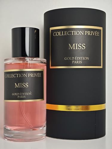 Miss – Eau de Parfum Damen – Blumig-süßer Duft für Alltag & Romantik – Collection Privée Gold Edition – 50ml