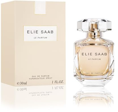 Elie Saab Le Parfum 30 ml – Eau de Parfum für Frauen – Blumiger Chypre-Duft – Strahlende Noten von Orangenblüte, Jasmin, Rosenhonig und Patschuli – Transparenter Glasflakon