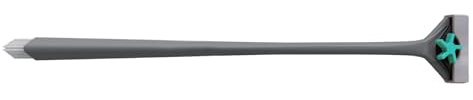 boxtech Rascador de Algas para acuarios de Vidrio, rascador Ajustable 2 en 1 con Cuchilla de Acero Inoxidable y Cepillo Limpiador, Herramienta de Limpieza de Cristal para peceras de 20 a 40 galones
