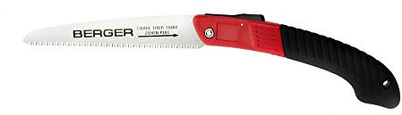 Berger 64670 Scie pliante 240 mm, Argent/Noir 28.5 x 7 x 3 cm