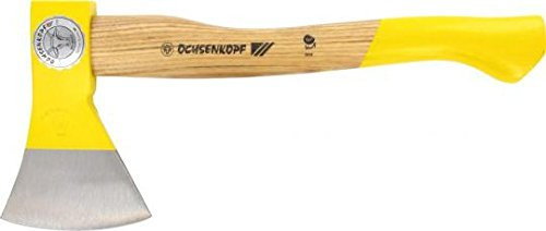 TRIUSO Forstbeil 800 g, m it lack. Eschenstiel 38 c