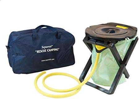 Toilette secca da viaggio RESCUE SEPARETT