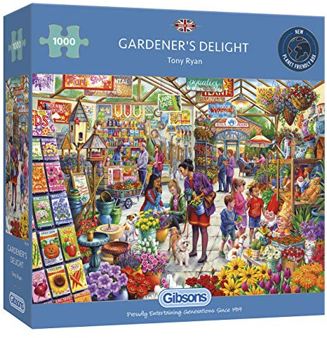 Gibsons G6305 - Gardener's Delight 1000 Teile Puzzle