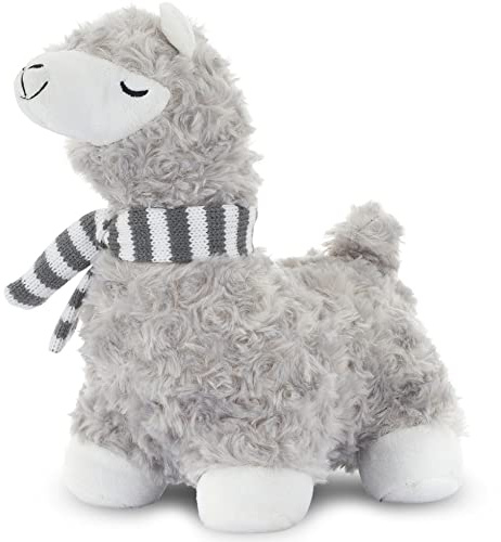 mojoliving Fermaporta a forma di alpaca Lucy | Sacco da porta con altezza 27 cm | come fermaporta da pavimento o da finestra | Paraspifferi | pesante e stabile per porte e finestre