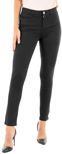 Morgan Femme 231-pretty Pantalon, Noir, 42 EU
