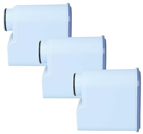 vhbw 3x Wasserfilter Filter kompatibel mit Gaggia Velasca Super Kaffeevollautomat, Espressomaschine Hellblau