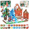 Annexfun Christmas Magnetic Building Blocks, 150 Pcs Magnetic Tiles Building Blocks Toddler Toys STEM Sensory Outdoor Toys for 3 4 5 6 7 8 9+ Year Old Boys & Girls As a Christmas Birthday Gifts