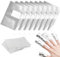 Soodyoow 100 Stücke Nail Polish Remover Wraps Pads, Nagellack Remover Pads, Aluminiumfolie Nagellack Remover Pads Gellack schnell und sanft entfernen zu können, mit Fusselfreien Wattepads