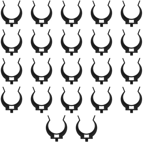 BORISCA Clip Battiscopa Universale per Zoccolo da Cucina - 22 Ganci per Piedistallo, Facili da Installare