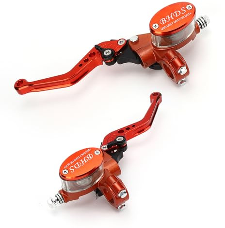 HELEVIA Justerbar Rullbromskopplingssats, Motorcykelhydraulisk Pump 22mm för med CNC Aluminiumlegering