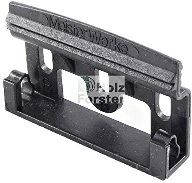 MEISTER Fußleisten Befestigungsklipse Fixing Clips Kunststoff, 50Stück