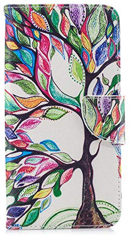 Samsung Galaxy A71 Case Shockproof Slim PU Leather Flip Pouch Wallet Phone Silicone Cover with Magnetic Stand Card Holder Slot Protective Smartphone Cases for Samsung Galaxy A71 The Tree of Life