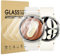 Diruite 4-Pack Screen Protector for Samsung Galaxy Watch 7/6/5/4/FE 40mm Tempered Glass Screen Cover[Diameter Size 37mm]