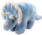 EcoBuddiez - Triceratops von Deluxebase. Kleine weiche Plüschtiere aus recycelten Plastikflaschen. Umweltfreundliches Kuschelgeschenk für Kinder und niedliches Kuscheltier für Kleinkinder.