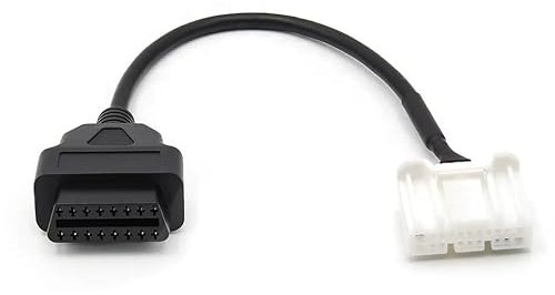 Goliton Diagnosekabel OBD2 OBDII Adapter 20 Pin auf 16 Pin kompatibel mit Tesla Model X/S nach 2015