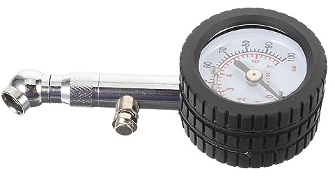 ULTECHNOVO Digital Tire Pressure Gauge High Precision Metal Car Tire Tester with LCD Display Lightweight Portable Tyre Pressure Measuring Device for Accurate Real Detection