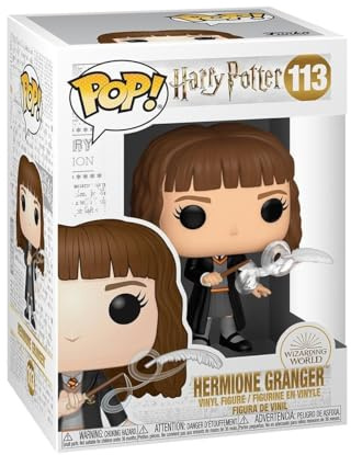 Funko POP! Harry Potter-Hermione Granger With Feather - Collectable Vinyl Figure - Gift Idea - Official Merchandise - Toys for Kids & Adults - Movies Fans - Model Figure for Collectors and Display