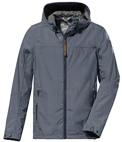 G.I.G.A. DX Softshelljacka för män med huva – GS 9 MN SFTSHLL JCKT, stålblå, 3XL, 38213-000