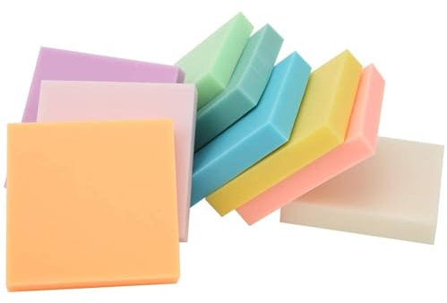 Cyrank 9 Stück Gummistempel Schnitzblöcke, Gummi-Schnitzblöcke, Stempel Schnitzblöcke, Linoleum-Block-Stempelherstellungsset, weicher Gummi für Stempel, weiches Gummi-Handwerk und DIY-Bastelprojekt