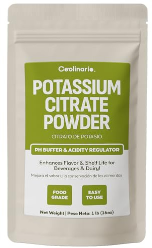 Coolinario Potassium Citrate Powder (1 LB) Food Grade