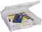 ArtBin 6913AB Tragbarer Kunst-und Bastel-Organizer mit Griff, 30,5 x 30,5 cm, 1 Aufbewahrungskoffer aus Kunststoff, transparent, 1 Pack