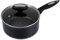 Zyliss E980139 Ultimate Non-Stick Saucepan with Lid, 18cm/2L, Forged Aluminium, Black, Rockpearl Plus Non-Stick Technology, Suitable for All Hobs Including Induction