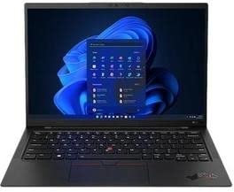 Lenovo Thinkpad X1 Carbon G10 Ordinateur portable de 14, Intel Core i7-1255u, 16 Go de RAM, 1 To SSD, Wquxga 3840 x 2400, NFC, compatible Lte, Windows 11 Pro, clavier britannique
