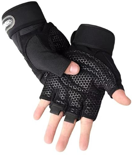 Serenelight Gants Sport Musculation avec Support de Poignet pour Homme et Femme | Gant de Fitness, Protection Complète Palm et matériau Respirant, Idéal pour haltere Musculation (M)
