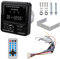 Hxhsgmeh Marine Radio FM AM MP3 Media Player Boat Stereo Waterproof Bluetooth USB AUX Receiver for UTV ATV SPA RZR Easy Install Easy to Use