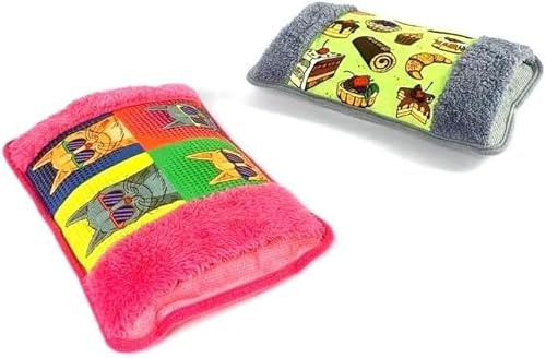 RevolutionLine - 2 Calientamanos con bolsa de agua caliente eléctrica incorporada | Para adultos y niños | Regalo para navidades y reyes, cumpleaños, amigo invisible | 2 Calentadores de manos