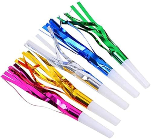 TOYMYTOY Party Krachmacher Party Pfeifen Partytröten Kinder Spielzeug Geburtstag Party Favor 24 Stück