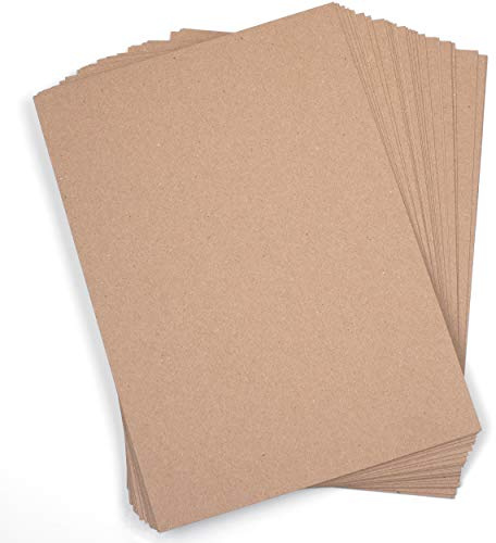 House of Card & Paper Brown Kraft Card 280gsm A5 x 100 Sheets HCP443