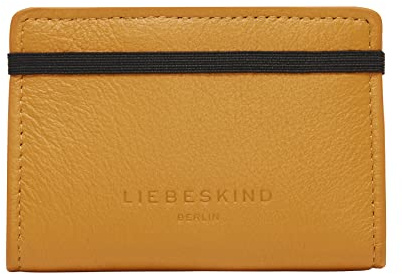 Liebeskind Berlin Basics Cardholder, Extra Small (HxBxT 7cm x 10.2cm x 0.7cm), Dotty Yellow