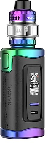 SMOK Morph 3 Kit | Original 230W SMOK Morph 3 Mod VW/TC Box MOD With 5ML Empty T-Air Sub Ohm Tank Fit TA Coil Electronic Cigarette Vaporizer No Nicotine