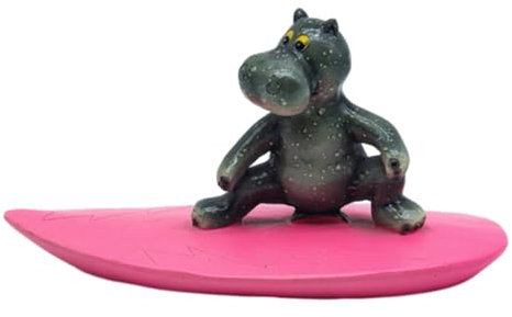 Statue animali da giardino statue animali da stagno statue galleggianti realistiche in resina, bella decorazione per balcone all'aperto figura multiuso per la casa giardino stagno