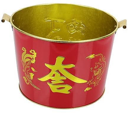 BESTonZON Fire Bin for Garden Incinerator Steel Bucket Money Incinerator for Home Use