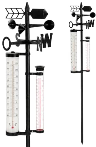 MIJOMA Väderstation för Trädgård – 150 cm Utomhus