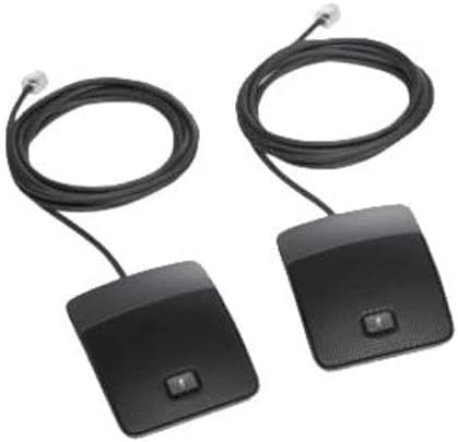 Cisco Wired Microphone Kit IP Conference Phone 8832, Includes 2 Conference Call Microphones, 1-Year Standard Replacement Warranty (CP-8832-MIC-WIRED=)