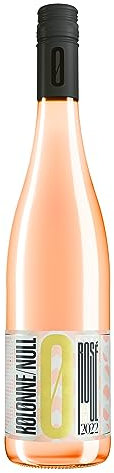 KOLONNE NULL Rosé Wein alkoholfrei (1 x 0,75 L) Rosé aus der Provence trocken & ohne Alkohol - Vegan & kalorienarm