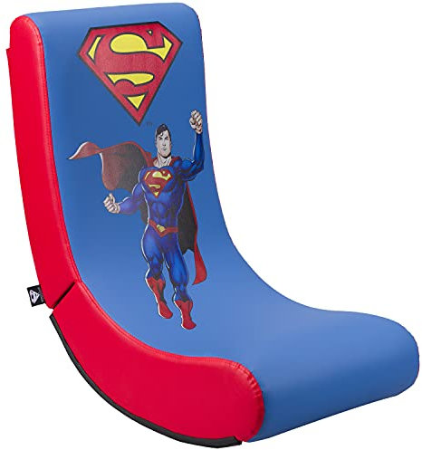 Superman – Rock'n'seat junior gamer stol – barn/ungdomar spelstol officiell licens