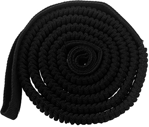 ACCSS Bike Bungee Tow Rope, All Bicycle Leash for Kids Adult Long Trip MTB & Cycling Pull Strap (Black) AC429