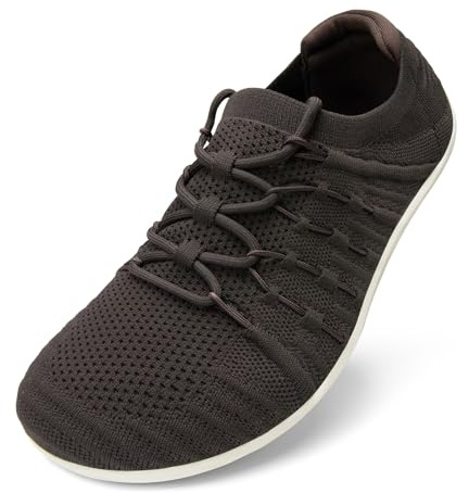 Mens Barefoot Shoes Wide Toe Trail Running Shoes Zero Drop Walking Sneaker