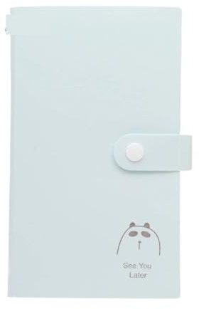 SNGUOQ Cartella portaoggetti con 120 libretti for gioielli, for collezioni di alta gioielleria alla moda Per L'uso Quotidiano(Color2)